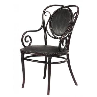 Bentwood Scroll Arm Chair