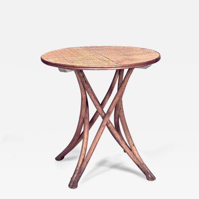 Bentwood Stripped Caf Table