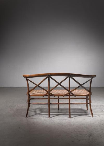 Bentwood Swedish sofa early 20th century