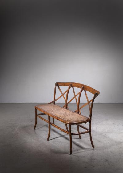 Bentwood Swedish sofa early 20th century