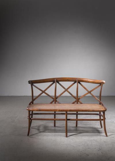 Bentwood Swedish sofa early 20th century