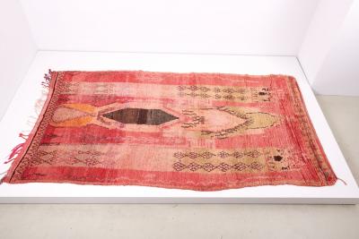 Berber Rug Boujad Carpet 20th Century
