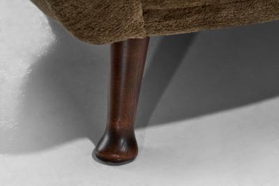 Berga M bler Pair of Upholstered Berga M bler Armchairs Sweden 1940s