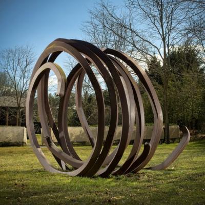 Bernar Venet Two Indeterminate Lines 1993