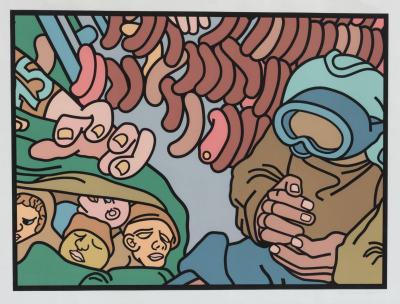 Bernard Aptekar Hand Into Meat 1981