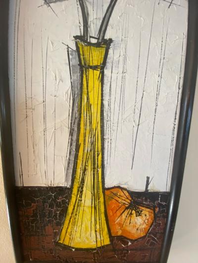 Bernard Buffet MODERNIST STILL LIFE IN THE MANNER OF BERNARD BUFFET