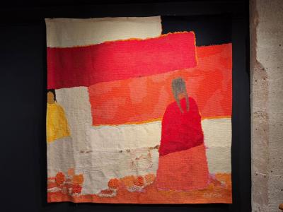 Bernard Cathelin Les Deux Indiennes