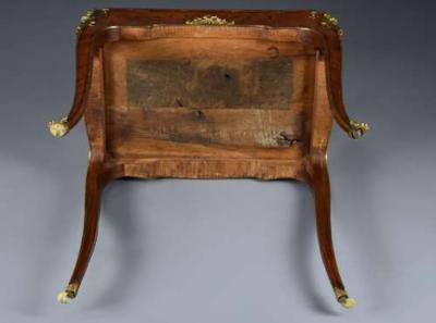 Bernard II Van Risenburgh Superb Louis XV petite secretaire en pente in the manner of BVRB