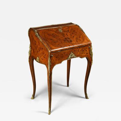 Bernard II Van Risenburgh Superb Louis XV petite secretaire en pente in the manner of BVRB