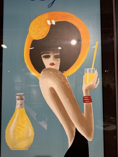 Bernard Villemot Orangina Poster by Bernard Villemot