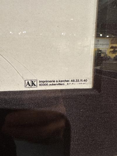 Bernard Villemot Orangina Poster by Bernard Villemot