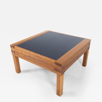 Bernard Vuanersson Mid Century Modulable Wooden Coffee Table model Hexa by Bernard Vuanersson