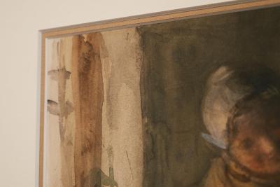 Bernardus Johannes Blommers Bernardus Johannes Bernard Blommers Woman with Child Watercolor 19th Century