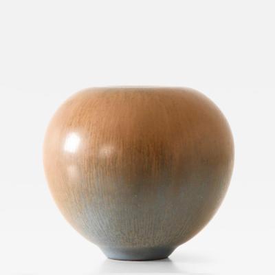 Berndt Friberg Scandinavian Modern Ceramic Vase by Berndt Friberg 1954