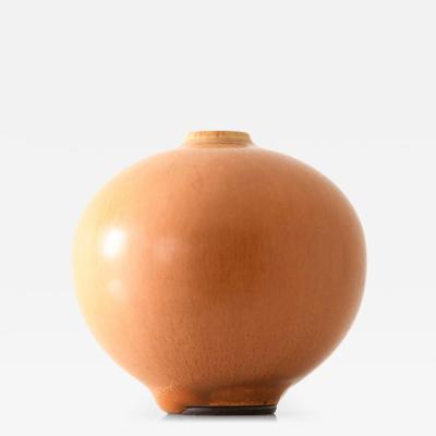 Berndt Friberg Scandinavian Modern Ceramic Vase by Berndt Friberg 1958