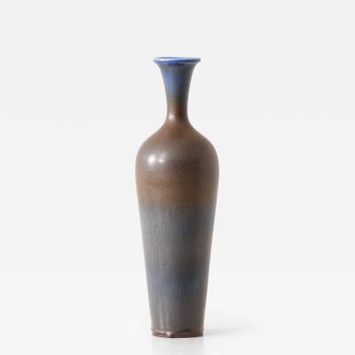 Berndt Friberg Scandinavian Modern Vase in Ceramic by Berndt Friberg 1965