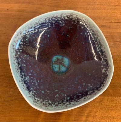 Berndt Friberg Swedish Mid Century Modern Studio Stoneware by Berndt Friberg Vase Bowl