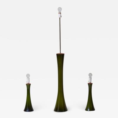 Berndt Nordstedt Set of Two Table and One Floor Lamp by Bergboms