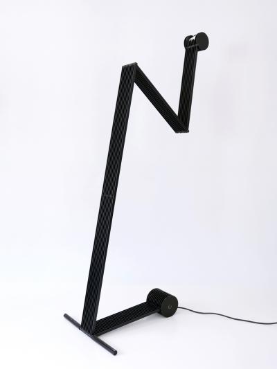 Bernhard Bartels Adjustable Floor Lamp Metri by Bernhard Bartels for Basis Designleuchten 1990s
