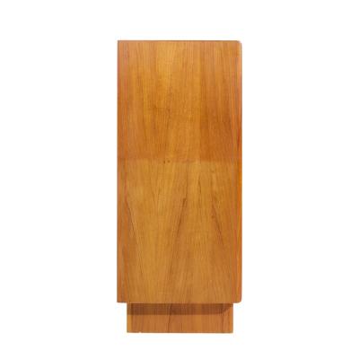 Bernhard Pedersen Son Bernhard Pedersen Mid Century Danish Teak Tambour Armoire Dresser