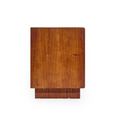 Bernhard Pedersen Son Bernhard Pedersen Son Mid Century Danish Teak Tambour Door Sideboard Credenza