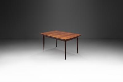 Bernhard Pedersen Son Exotic Wood Extendable Dining Table by Bernhard Pedersen S n Denmark 1960s