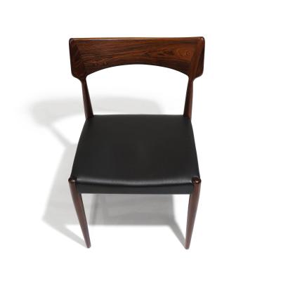 Bernhard Pedersen Son Four Bernhart Pedersen Danish Rosewood Dining Chairs