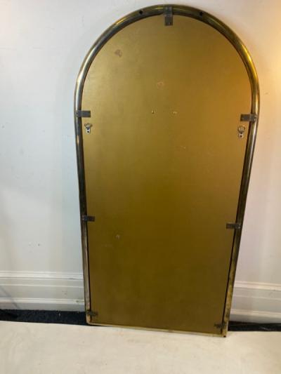 Bernhard Rohne MONUMENTAL METAL MIRROR BY BERNHARD ROHNE FOR MASTERCRAFT