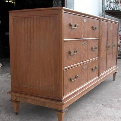 Bernhard Rohne Mid Century Mastercraft Sideboard Designed by Bernhard Rohne