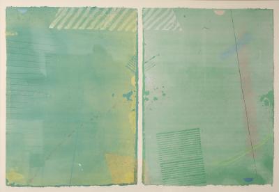 Bernie Vinzani Bernie Vinzani American 20th Century Untitled Diptych 1991