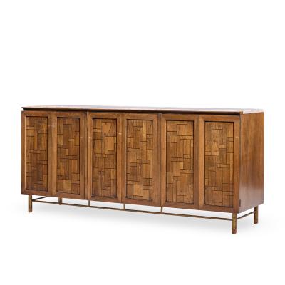 Bert England Bert England Mid Century Marble Top Credenza