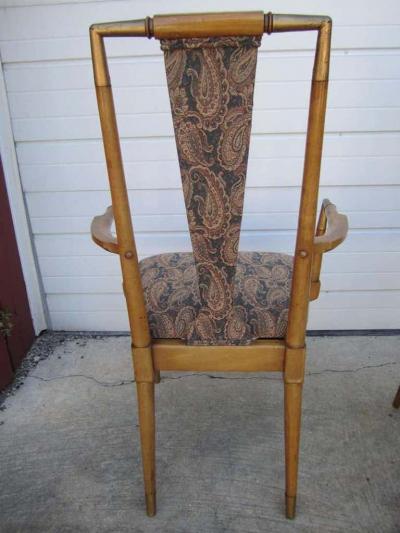 Bert England Rare Set of 6 Bert England Forward Trend Collection Dining Chairs