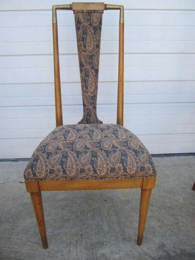 Bert England Rare Set of 6 Bert England Forward Trend Collection Dining Chairs