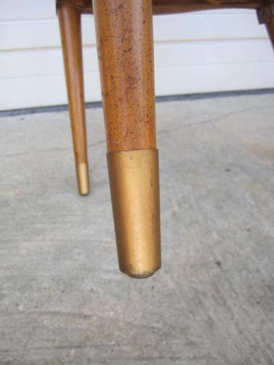 Bert England Rare Set of 6 Bert England Forward Trend Collection Dining Chairs