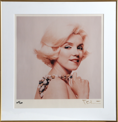 Bert Stern Marilyn Biting Lip from The Last Sitting
