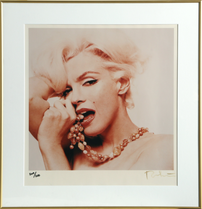 Bert Stern Marilyn Biting Thumb from The Last Sitting