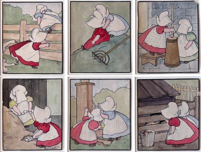 Bertha Corbett Melcher The Sunbonnet Babies Modernist Female Artist