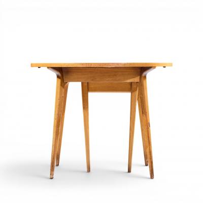 Bertha Schaefer Bertha Schaefer for Singer Sons Mid Century Walnut Dining Table with 4 Leaves