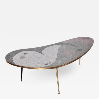 Berthold Muller Huge Berthold Muller Mosaic Coffee Table