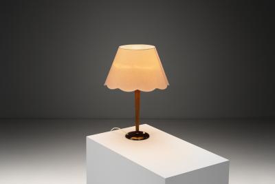 Bertil Brisborg Bertil Brisborg Model 31915 Table Lamp for Nordiska Kompaniet Sweden 1940s