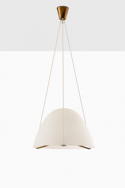 Bertil Brisborg Ceiling Lamp Model Number 31234 in Opaline Glass by Bertil Brisborg 1940s