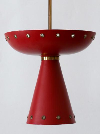 Bertil Brisborg Exceptional Mid Century Modern Ceiling Fixture or Pendant Lamp Sweden 1950s