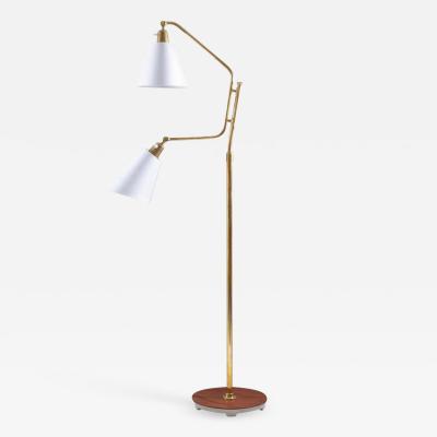 Bertil Brisborg Scandinavian Midcentury Floor Lamp by Bertil Brisborg for NK