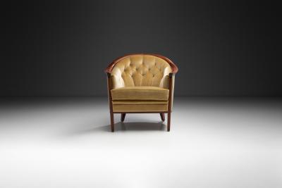 Bertil Fridhagen Bertil Fridhagen Aristokrat Armchair for Br derna Andersson Sweden 1960s