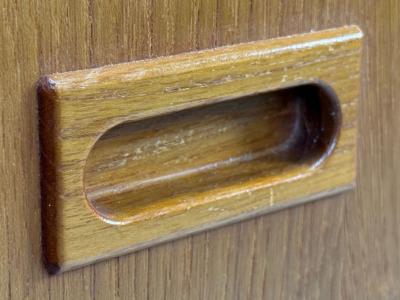 Bertil Fridhagen Bertil Fridhagen Swedish Modern Writing Desk or Vanity Teak Sweden 1960s