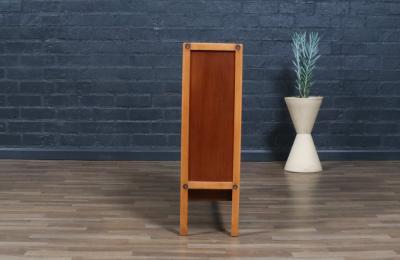 Bertil Fridhagen Bertil Fridhagen Teak Oak Bookcase Cabinet for Bodafors