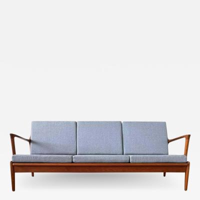 Bertil Fridhagen Midcentury Bertil Fridhagen Sofa Model Kuba by Br derna Andersson in Sweden