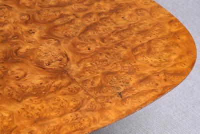 Bertil S derberg Bertil S derberg Coffee Side Table in Burl Wood Svensk Hemsl jd Sweden 1930s