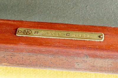 Bertil S derberg Pair of Bertil S derberg Armchairs in Mahogany for Nordiska Kompaniet 1940s