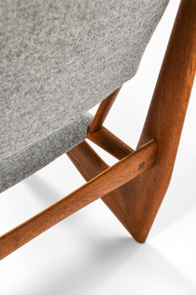 Bertil V Behrman Pair of Easy Chairs in Oak by Bertil W Behrman 1950 s